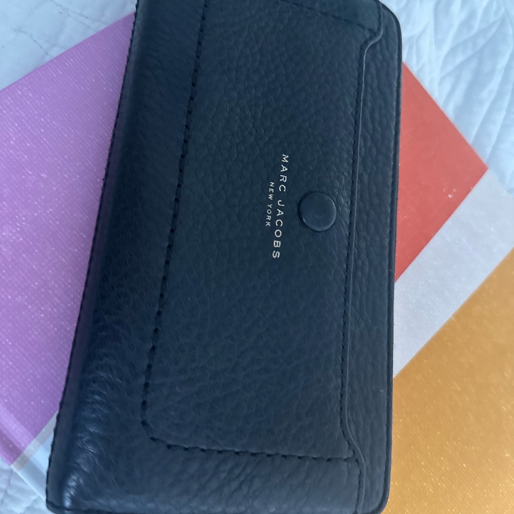 Marc Jacobs Black Leather Wallet